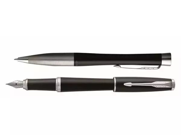 Een Vulpen Parker Urban muted black CT F koop je bij Clippz! Office Supplies