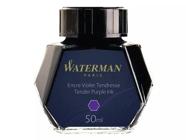 Een Vulpeninkt Waterman 50ml standaard paars koop je bij Kantorice office & business supplies