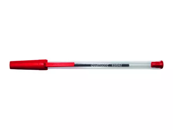 Een Balpen Quantore Stick rood medium koop je bij De Joma BV