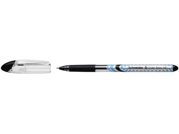 Een Rollerpen Schneider Slider extra breed 0.6mm zwart koop je bij Draais.com