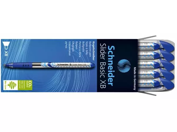 Een Rollerpen Schneider Slider extra breed blauw koop je bij Friese Schrijfkamer