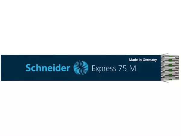 Een Balpenvulling Schneider Express 75 medium groen koop je bij De Rijk Kantoorshop