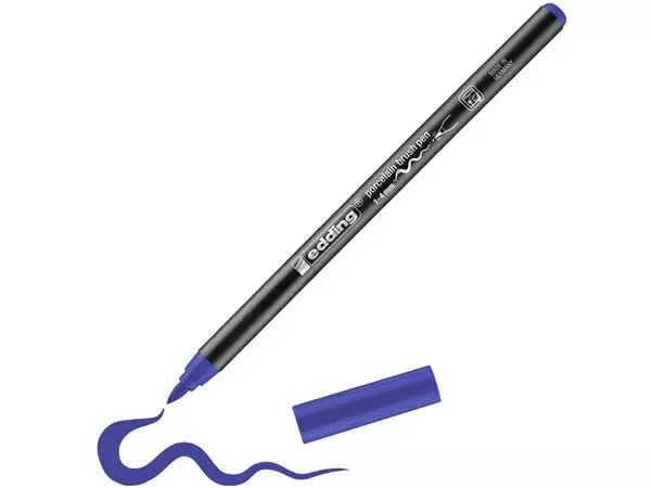 Een Brushpen edding 4200 porselein blauw koop je bij PrimaOffice