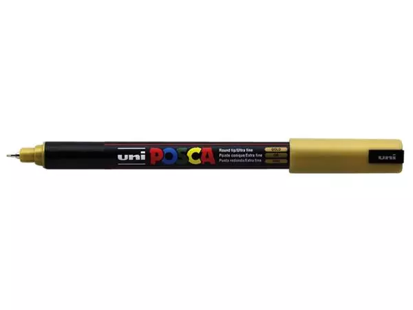 Verfstift Posca PC1MR extra fijn goud