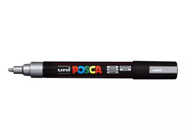 Een Verfstift Posca M zilver koop je bij De Rijk Kantoorshop