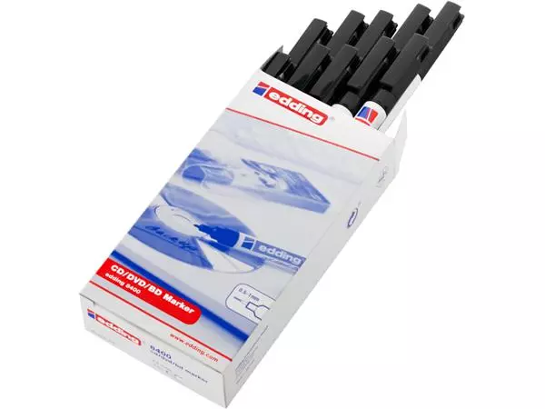 Buy your Cd marker edding 8400 rond 0.5-1.0mm assorti blister à 4 stuks at QuickOffice BV