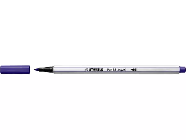 Een Brushstift STABILO Pen 68/55 paars koop je bij Egner kantoorspecialisten