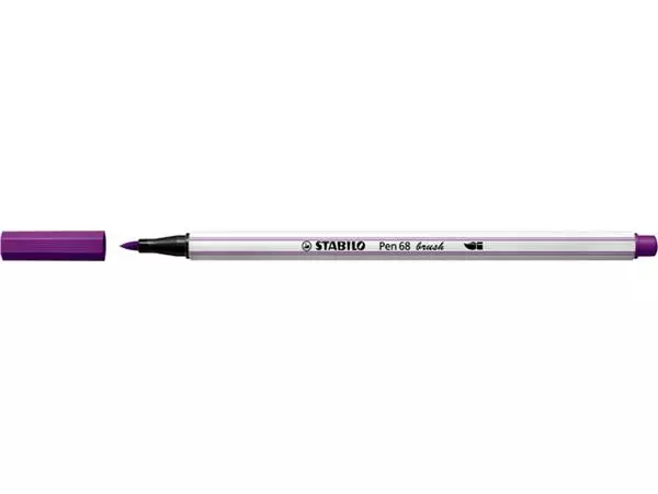 Een Brushstift STABILO Pen 568/58 lila koop je bij Scheepstra Drachten