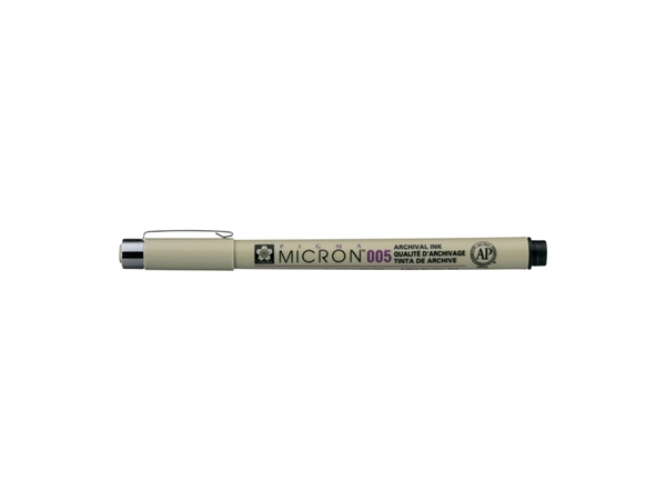 Een Fineliner Sakura Pigma Micron 005 0.2mm zwart koop je bij Kantorice office & business supplies