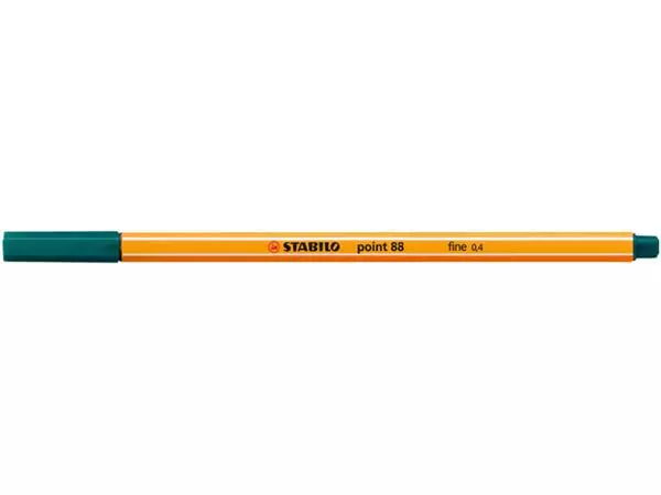 Buy your Fineliner STABILO point 88/53 fijn turquoisegroen at QuickOffice BV