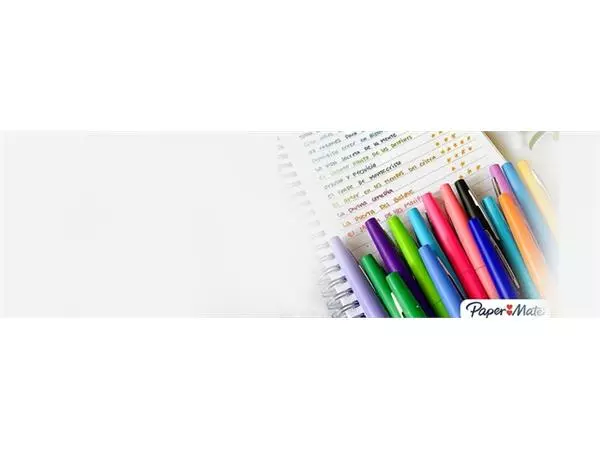 Een Fineliner Paper Mate Flair Original medium zwart koop je bij Quality Office Supplies