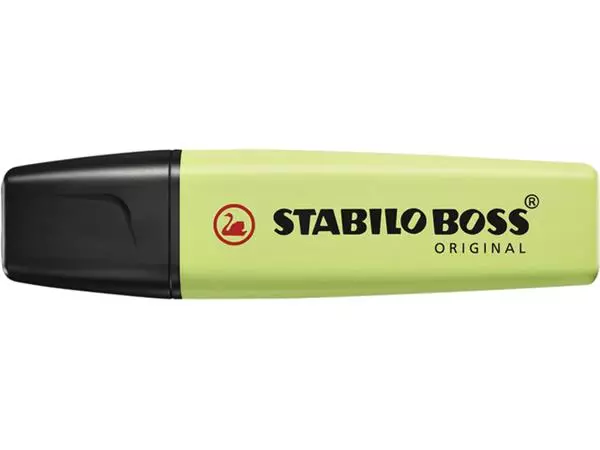 Een Markeerstift STABILO BOSS Original 70/133 pastel snufje limoen koop je bij PrimaOffice