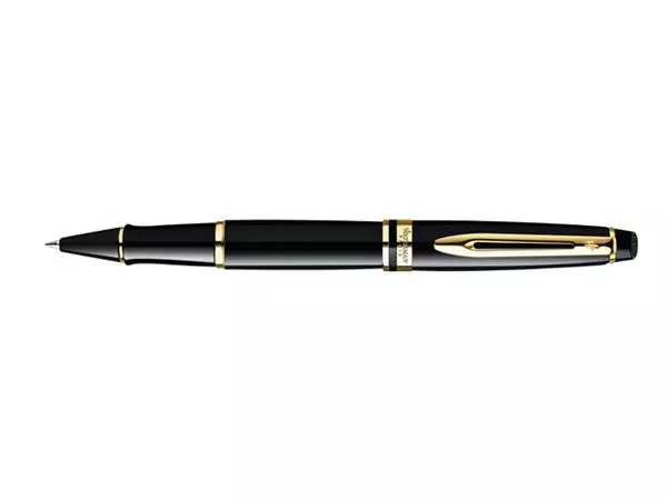 Een Rollerpen Waterman Expert black lacquer GT fijn koop je bij WinkelVolWinkels