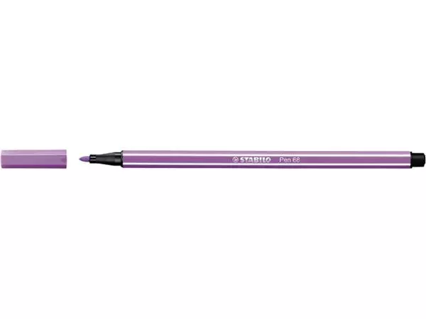 Een Viltstift STABILO Pen 68/59 medium licht lila koop je bij Kantorice office & business supplies