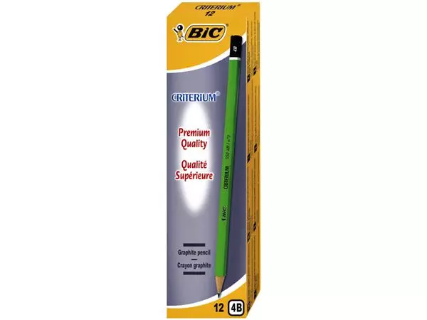 Een Potlood Bic Criterium 550 zeshoekig 4B koop je bij Romijn Office Supply