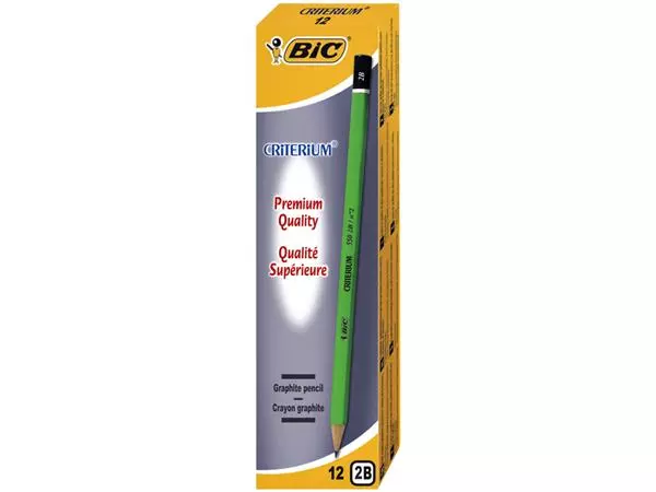 Buy your Potlood Bic Criterium 550 zeshoekig 2B at QuickOffice BV