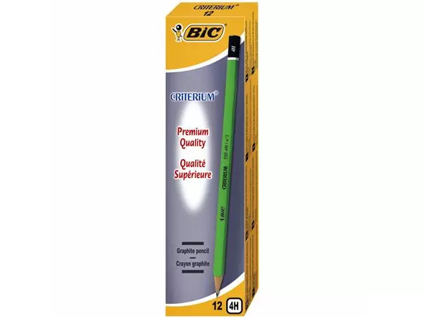 Een Potlood Bic Criterium 550 zeshoekig 4H koop je bij Clippz! Office Supplies