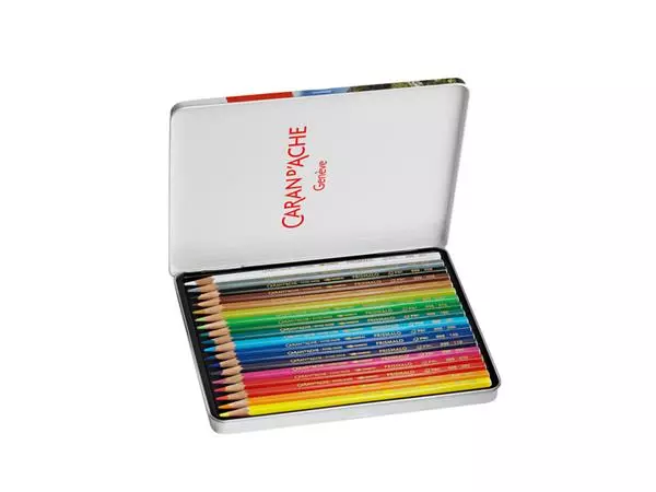 Een Kleurpotloden Caran d'Ache Prismalo 18 stuks assorti koop je bij De Joma BV