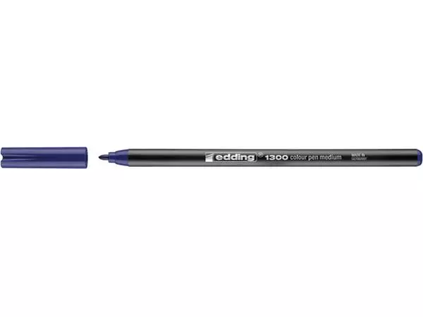 Een Fineliner edding 1300 medium blauw koop je bij Topkantoor Repro Creatief