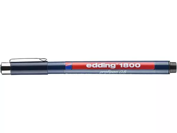 Een Fineliner edding 1800 0.5mm zwart koop je bij De Rijk Kantoorshop