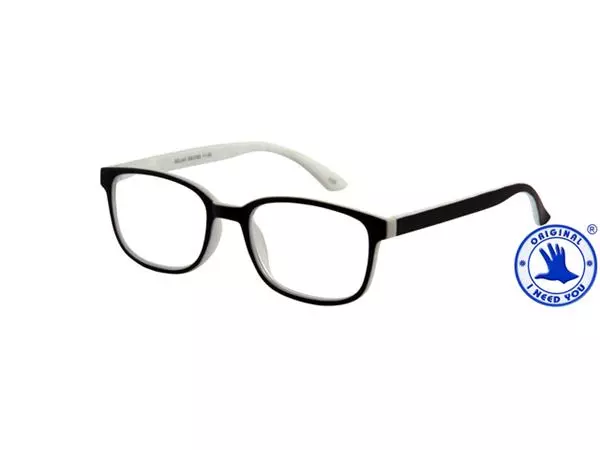 Een Leesbril I Need You +3.00 dpt Relax zwart-wit koop je bij QuickOffice BV