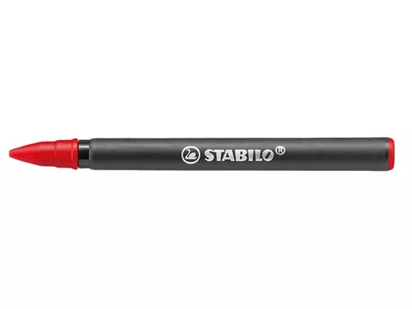 Een Rollerpenvulling STABILO Easyoriginal medium rood doosje à 3 stuks koop je bij Continu Kantoor