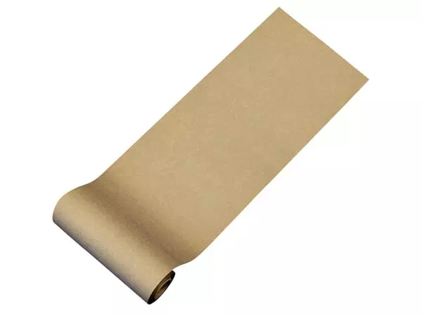 Afdekpapier info notes zelfklevend protect 150mmx50m bruin