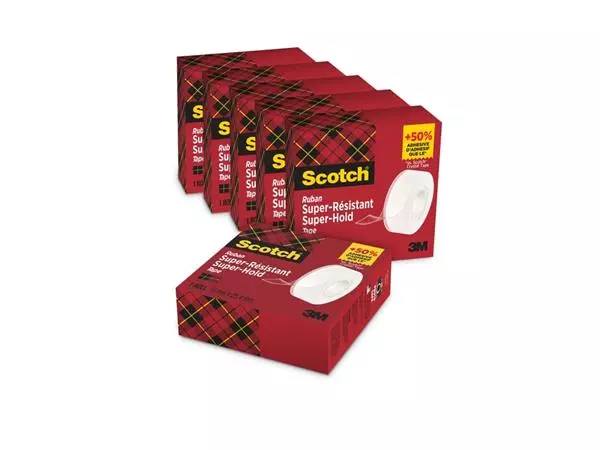 Een Plakband Scotch 700 Super Hold 19mmx25.4m tr koop je bij Egner kantoorspecialisten