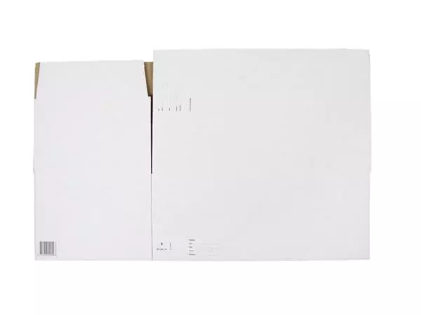 Een Postpakket IEZZY 6 485x260x185mm wit koop je bij All Office Kuipers BV