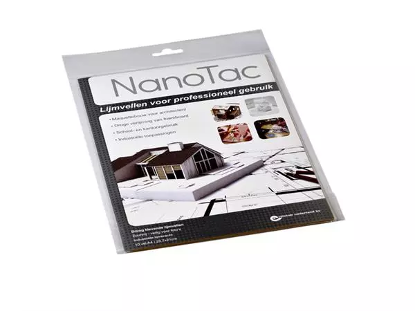 Een Lijmvel NanoTac professional A4 folie koop je bij VDP Office