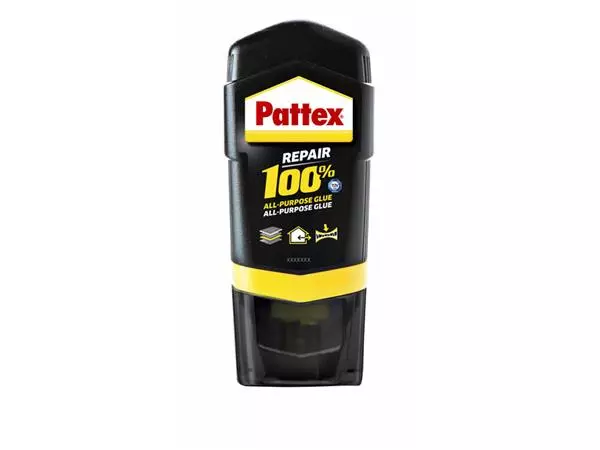 Lijm Pattex 100% tube 50gram op blister