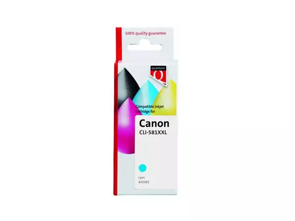 Een Inktcartridge Quantore alternatief tbv Canon CLI-581XXL blauw koop je bij Company Supplies