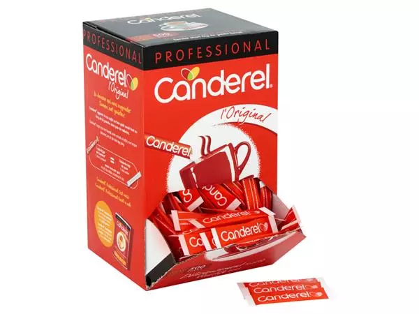 Een Zoetstofstick Canderel 500x0.5gr koop je bij Deska Alles voor Kantoor