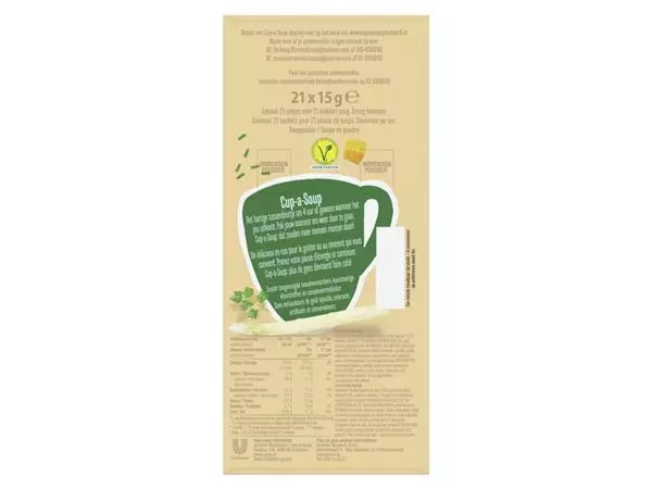 Een Cup-a-Soup Unox asperge 21x175ml koop je bij Heering Office