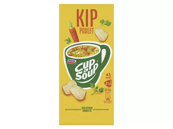 Een Cup-a-Soup Unox kip 175ml koop je bij Topkantoor Repro Creatief