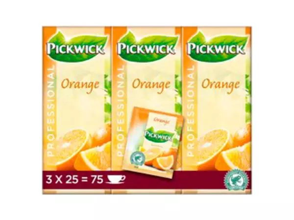 Een Thee Pickwick orange 25x1.5gr koop je bij Scheepstra Drachten