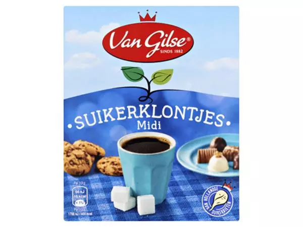 Een Suikerklontjes Van Gilse Midi 750gram koop je bij Deska Alles voor Kantoor