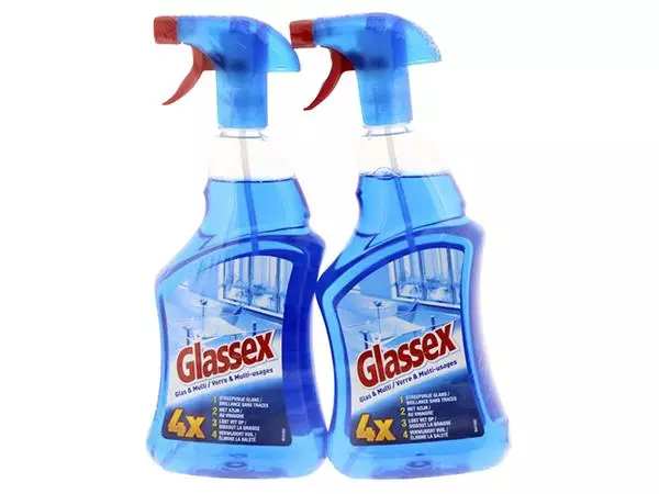 Een Interieurreiniger Glassex 2x750ml koop je bij Sysdicom BV