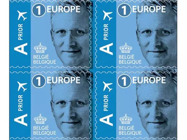 Een Postzegel Belgie Waarde 1 Europa pak à 50 stuks koop je bij van Kerkvoorde & Hollander B.V.