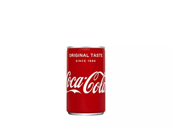 Een Frisdrank Coca Cola Regular blik 150ml koop je bij Deska Alles voor Kantoor