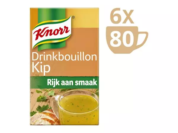 Een Drinkbouillon Knorr kip tuinkruiden koop je bij Sysdicom BV