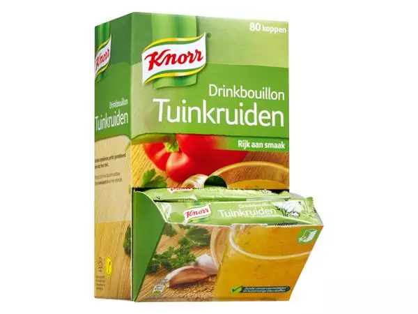 Een Drinkbouillon Knorr tuinkruiden koop je bij Deska Alles voor Kantoor