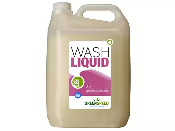 Een Wasmiddel Greenspeed wash liquid 5 liter koop je bij All Office Kuipers BV