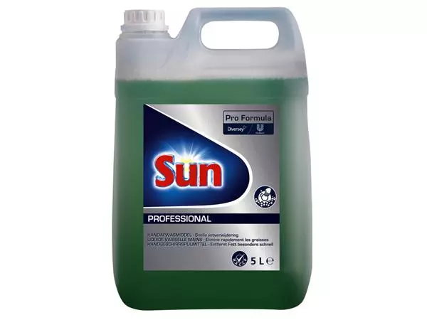 Een Afwasmiddel Sun Professional 5 liter koop je bij De Joma BV