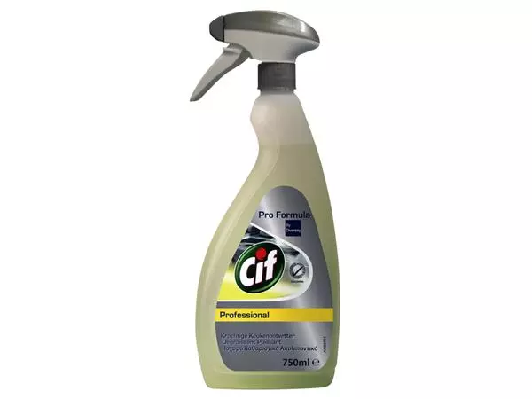 Een Keukenontvetter Cif Professional spray 750ml koop je bij Quality Office Supplies