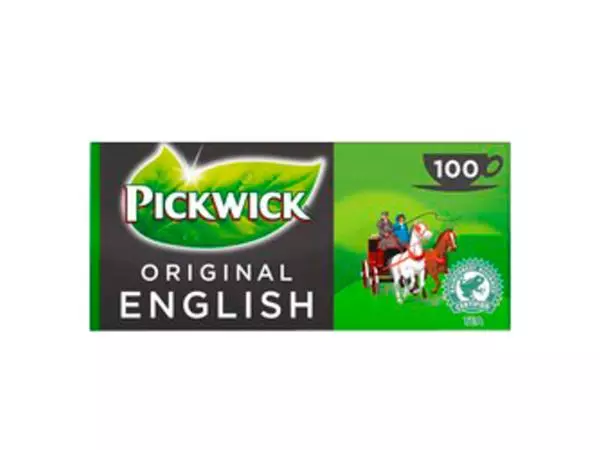 Een Thee Pickwick engelse melange 100x2gr met envelop koop je bij Kantoorboekhandel Van Atten