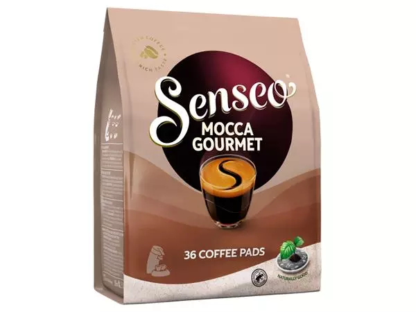 Koffiepads Douwe Egberts Senseo mocca gourmet 36 stuks