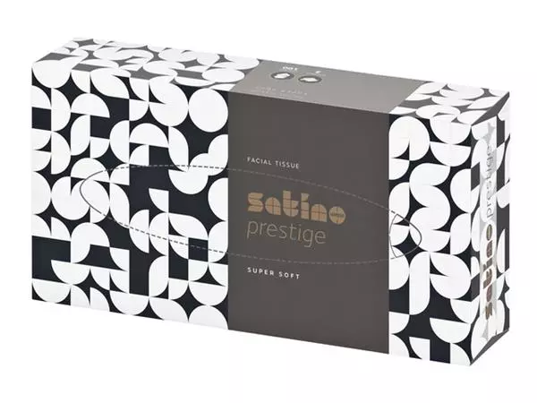 Een Facial tissues Satino Prestige 2-laags 100vel wit 206450 koop je bij Sysdicom BV