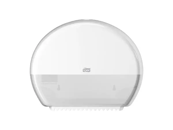 Een Distributeur papier toilette Tork T2 Mini Jumbo 555000 blanc koop je bij QuickOffice BV