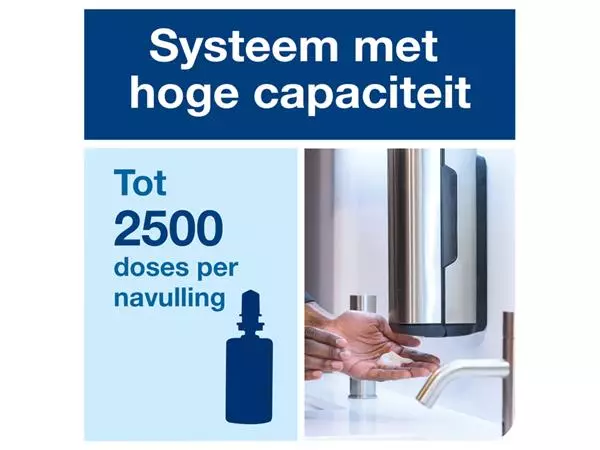 Een Zeepdispenser Tork Image sensor S4 RVS 460009 koop je bij Egner kantoorspecialisten